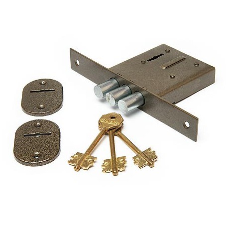 Замки под один ключ врезные и накладные 
